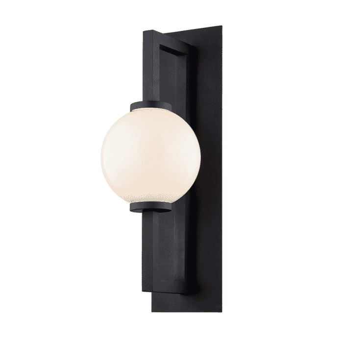 Troy Darwin Wall Sconce in Textured Black Troy Darwin Wall Sconce in Textured Black