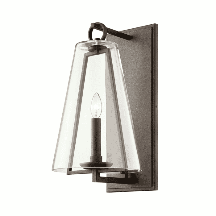 Troy Adamson Wall Sconce in French Iron Troy Adamson Wall Sconce in French Iron