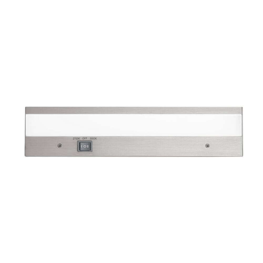 WAC Lighting 120V Duo 1-Light ACLED Dual Color Option Light Bar in Brushed Aluminum - BA-ACLED12-27/30AL