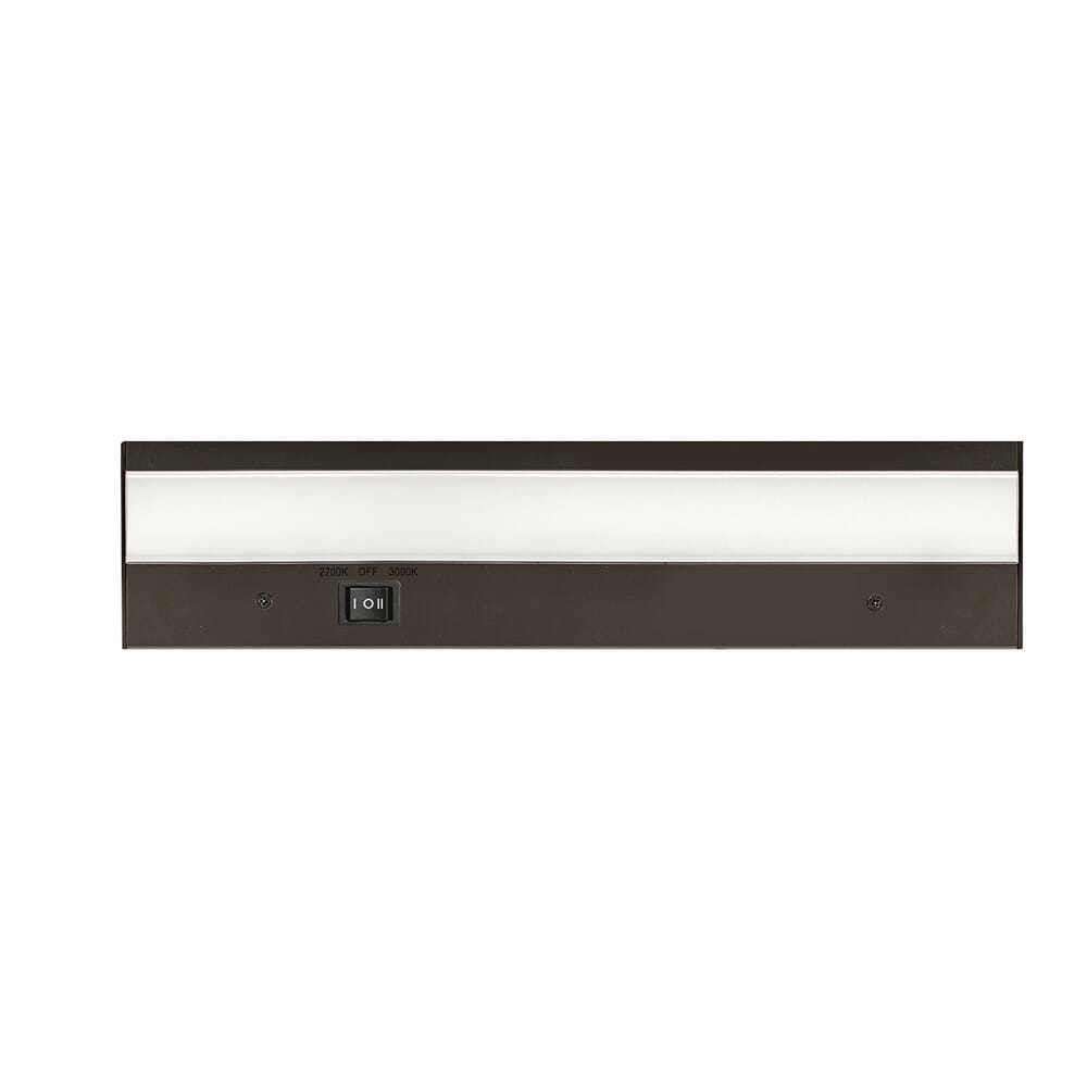 WAC Lighting 120V Duo 1-Light ACLED Dual Color Option Light Bar in Bronze - BA-ACLED12-27/30BZ