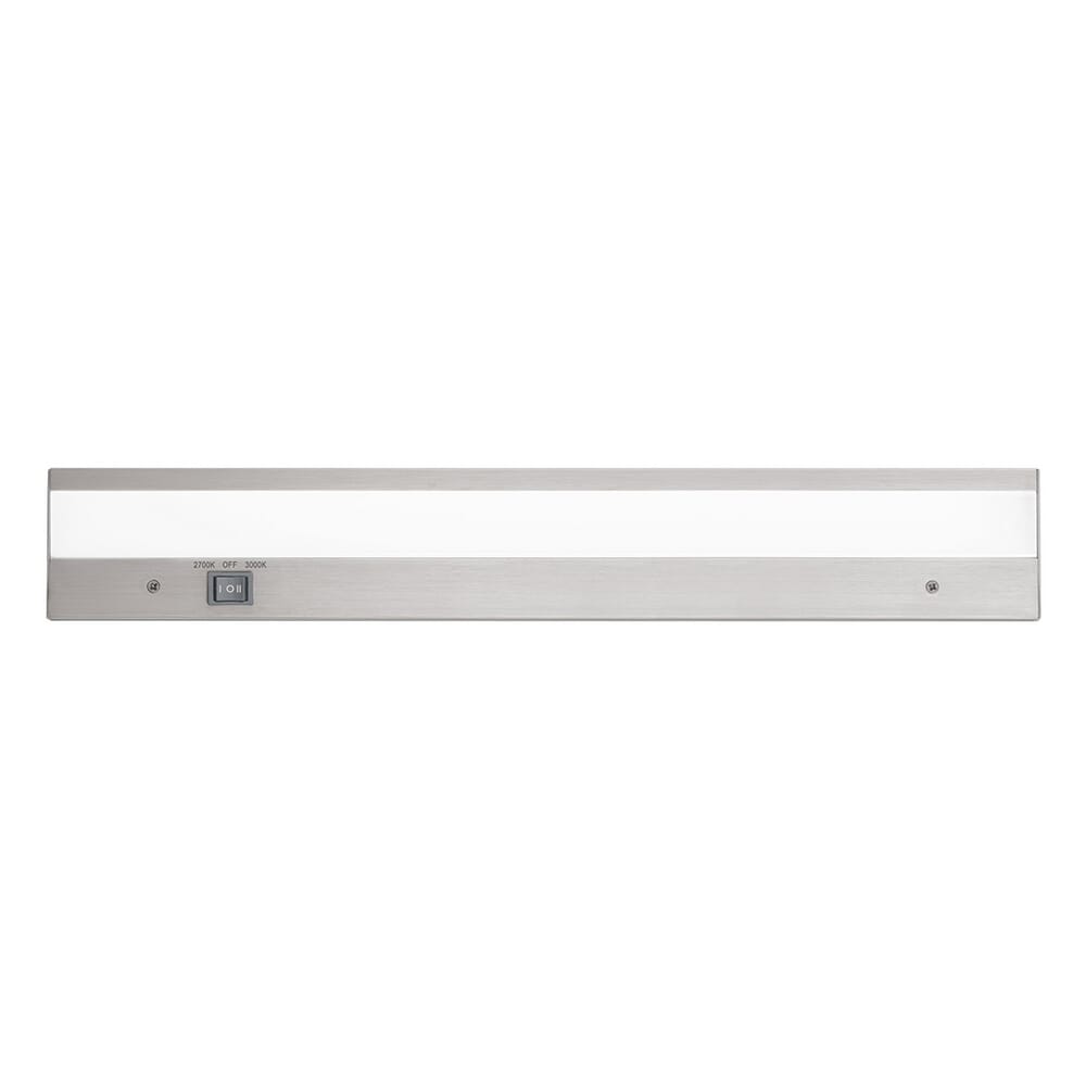 WAC Lighting 120V Duo 1-Light ACLED Dual Color Option Light Bar in Brushed Aluminum - BA-ACLED18-27/30AL