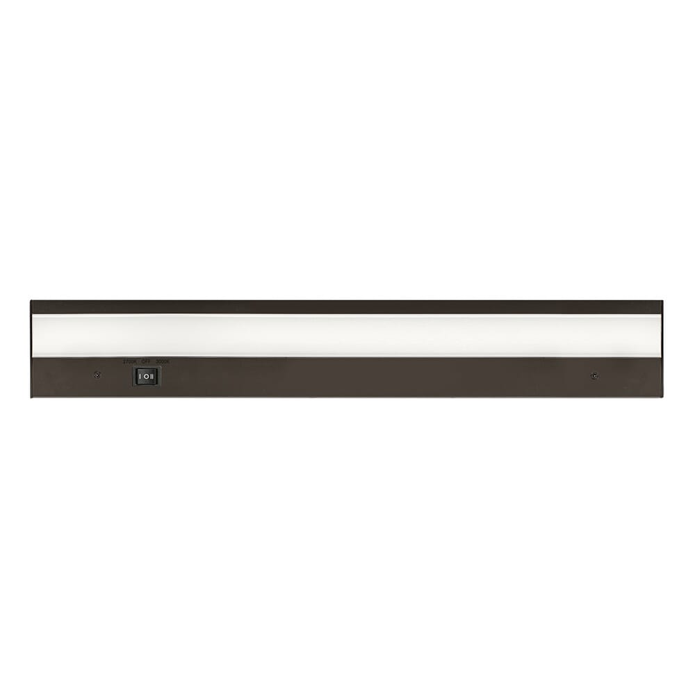 WAC Lighting 120V Duo 1-Light ACLED Dual Color Option Light Bar in Bronze - BA-ACLED18-27/30BZ