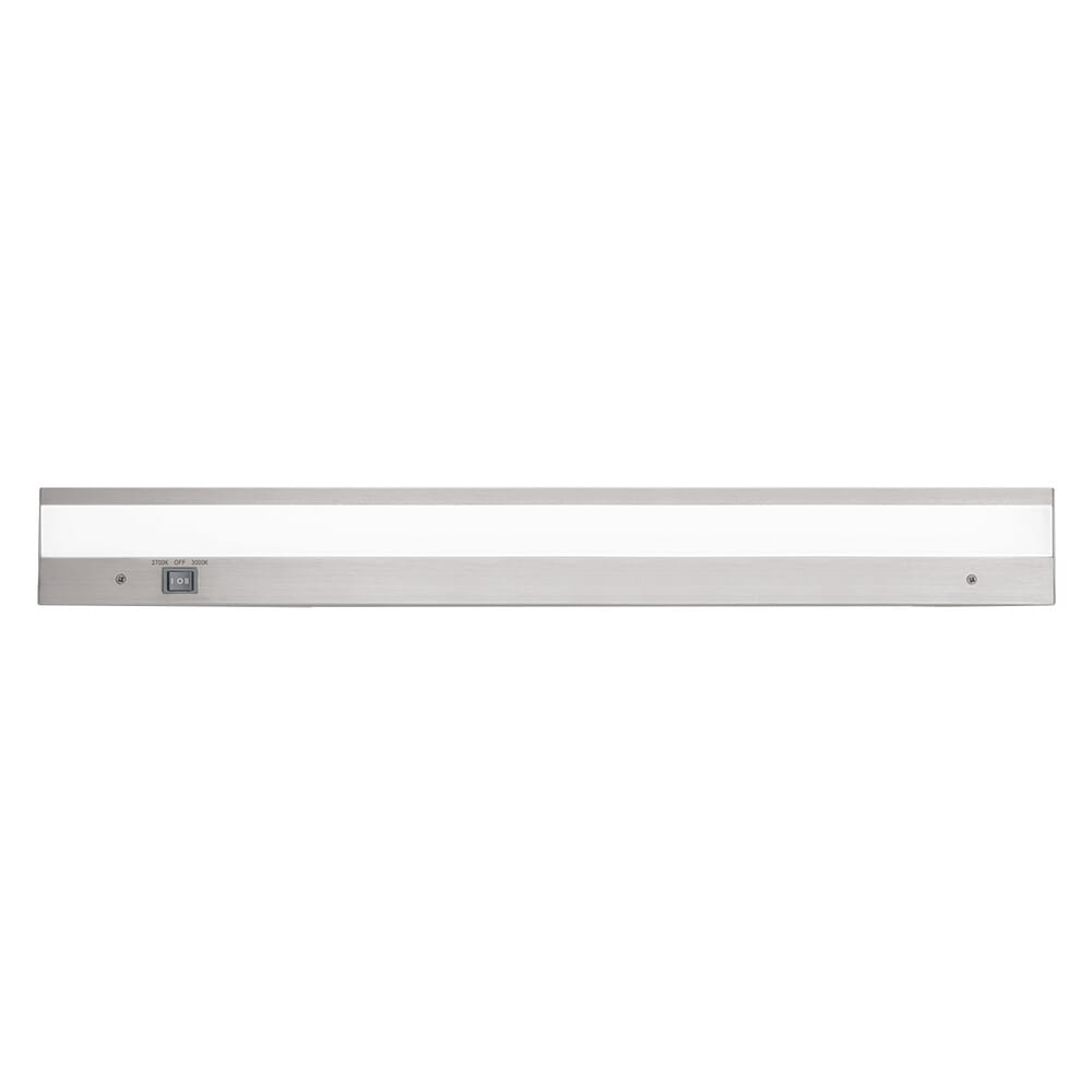 WAC Lighting 120V Duo 1-Light ACLED Dual Color Option Light Bar in Brushed Aluminum - BA-ACLED24-27/30AL