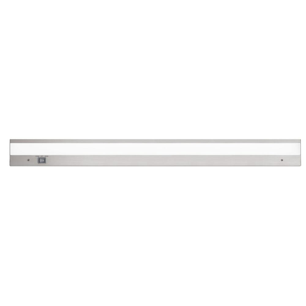 WAC Lighting 120V Duo 1-Light ACLED Dual Color Option Light Bar in Brushed Aluminum - BA-ACLED30-27/30AL