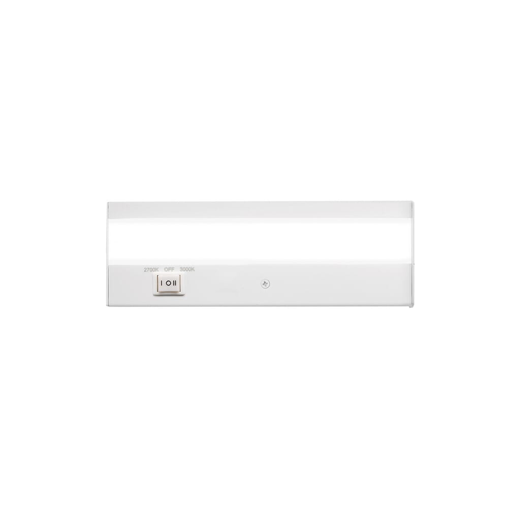 WAC Lighting 120V Duo 1-Light ACLED Dual Color Option Light Bar in White - BA-ACLED8-27/30WT