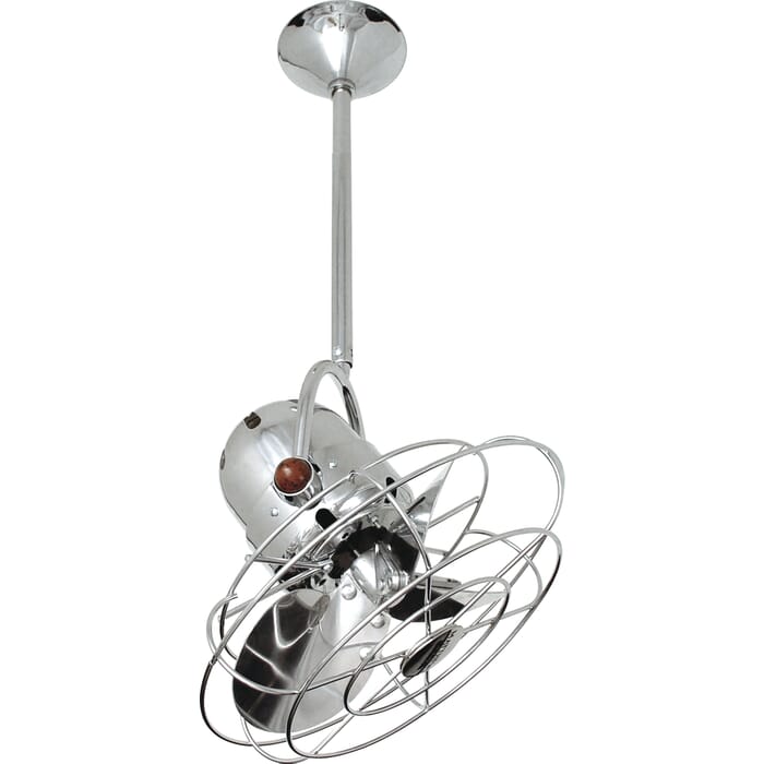 Bianca Direcional 3-Speed AC 13" Ceiling Fan in Polished Chrome with Polished Chrome blades Bianca Direcional 3-Speed AC 13" Ceiling Fan in Polished Chrome with Polished Chrome blades