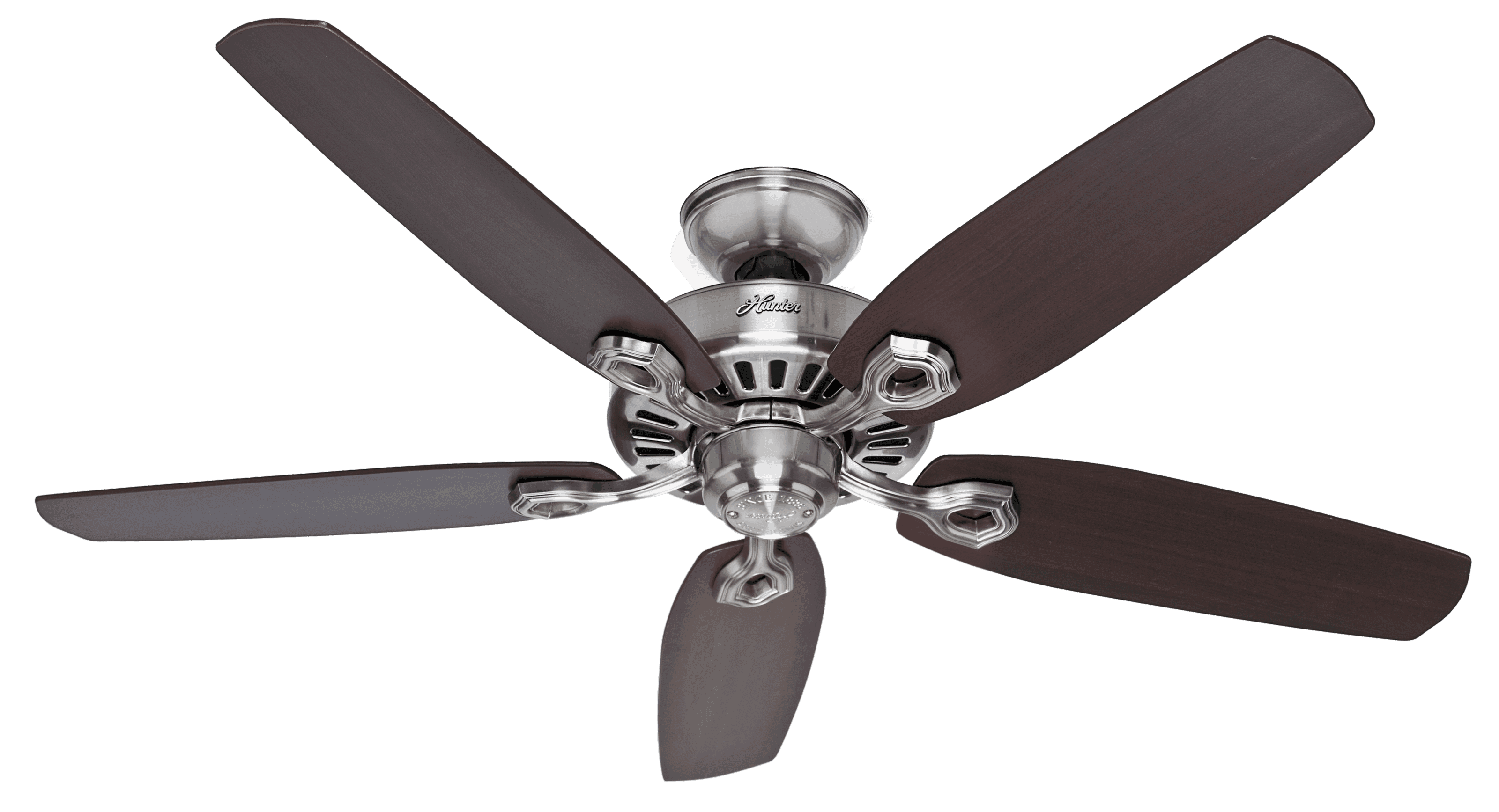 Hunter Builder Elite 52" Indoor Ceiling Fan in Brushed Nickel