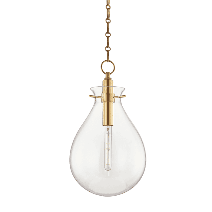 Hudson Valley Ivy by Becki Owens Large Pendant Light in Aged Brass Hudson Valley Ivy by Becki Owens Large Pendant Light in Aged Brass