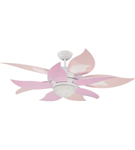 Bloom Indoor Ceiling Fan in White