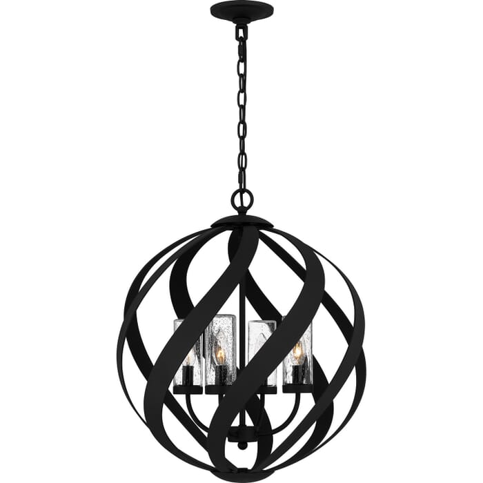 Blacksmith 4-Light Pendant in Earth Black Blacksmith 4-Light Pendant in Earth Black