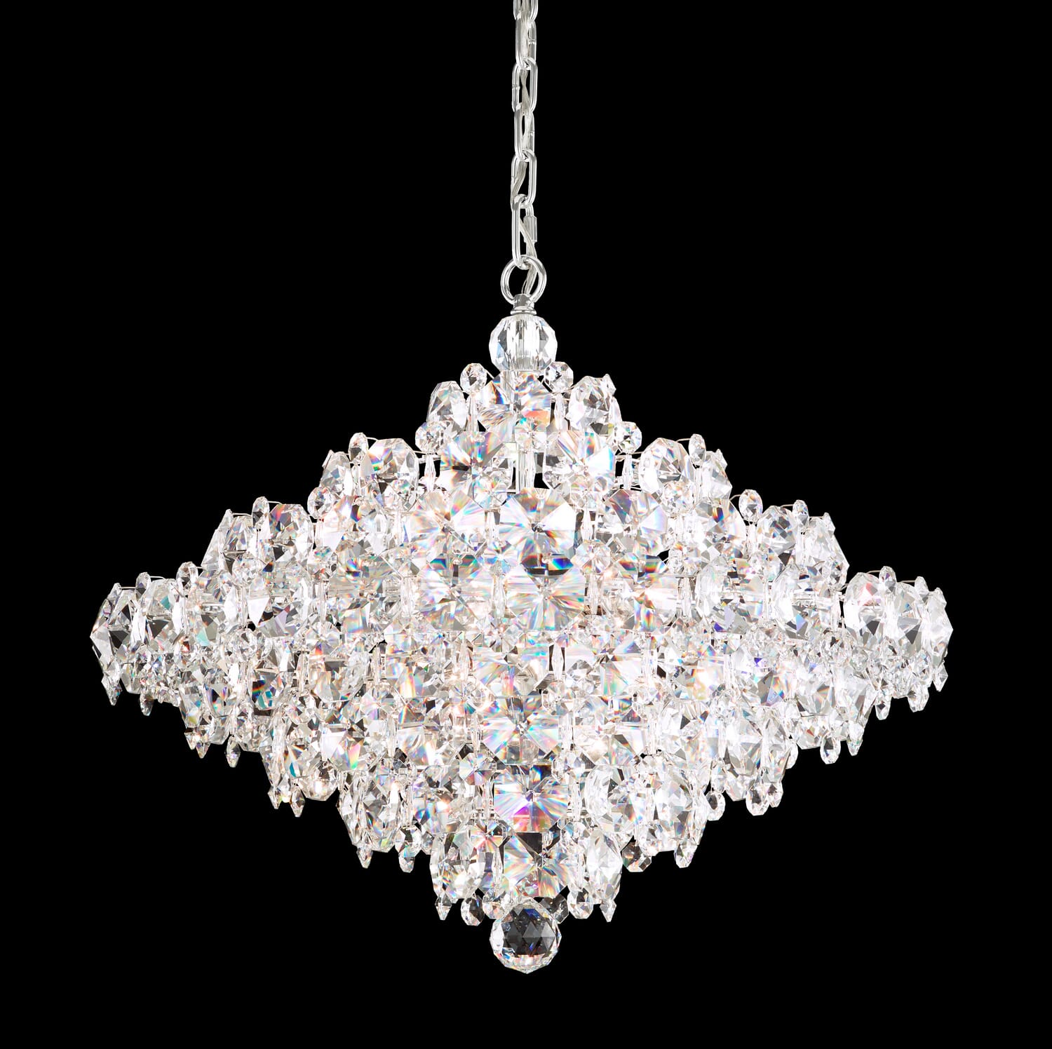 Baronet 12-Light Pendant in Stainless Steel