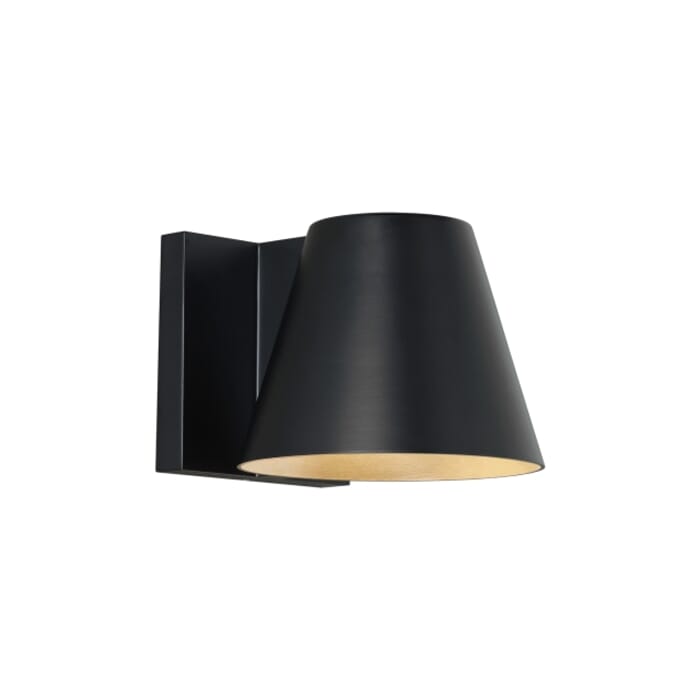 Tech Bowman 3000K LED 5" Outdoor Wall Light in Black Tech Bowman 3000K LED 5" Outdoor Wall Light in Black