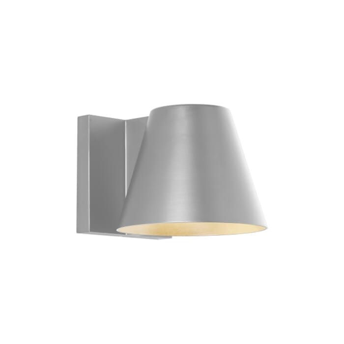 Tech Bowman 3000K LED 5" Outdoor Wall Light in Silver Tech Bowman 3000K LED 5" Outdoor Wall Light in Silver