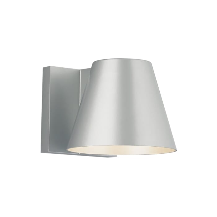 Tech Bowman 3000K LED 6" Outdoor Wall Light in Silver Tech Bowman 3000K LED 6" Outdoor Wall Light in Silver