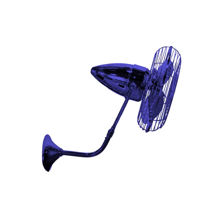Bruna Parede 3-Speed AC 13" Ceiling Fan in Safira with Safira blades Bruna Parede 3-Speed AC 13" Ceiling Fan in Safira with Safira blades