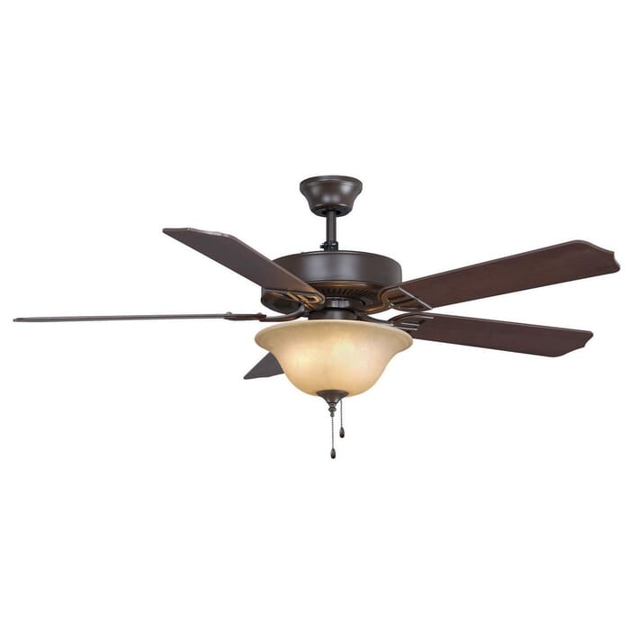 Fanimation 52" Aire Decor Ceiling Fan in Bronze w/Cherry-Walnut Blades Fanimation 52" Aire Decor Ceiling Fan in Bronze w/Cherry-Walnut Blades