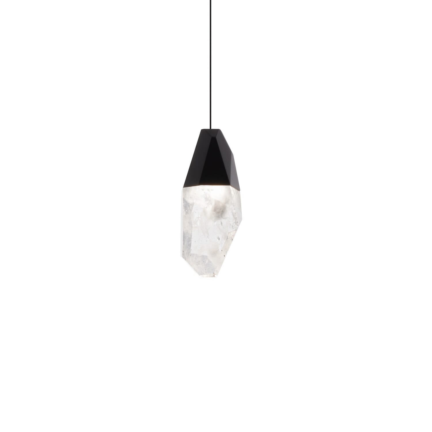 Martini 1-Light LED Mini Pendant in Black