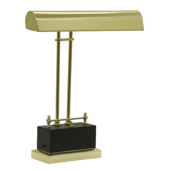 House of Troy Battery Operated LED Brass Piano Lamp 