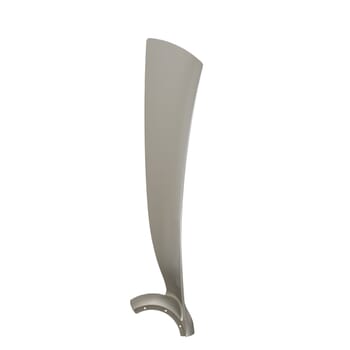 Fanimation Wrap Custom 64" Ceiling Fan Blade in Brushed Nickel-Set of 3