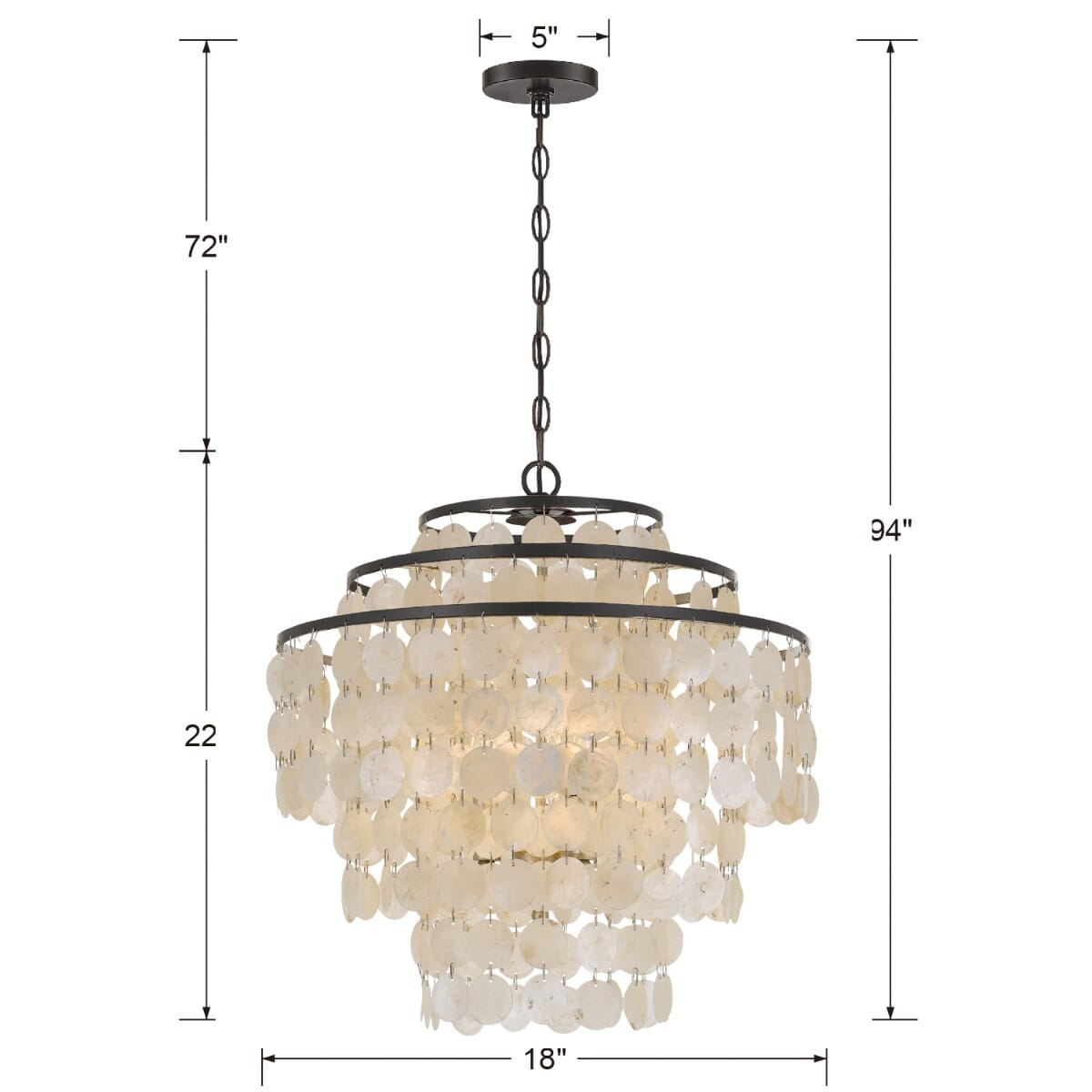 【中古】 Boring ＆ Pretentious Felicidadblanch Crystorama Brielle 4-Light 18