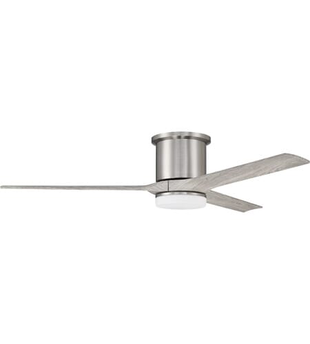 Burke Indoor Ceiling Fan in Brushed Polished Nickel