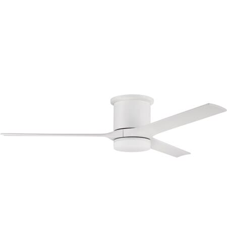 Burke Outdoor Ceiling Fan in White