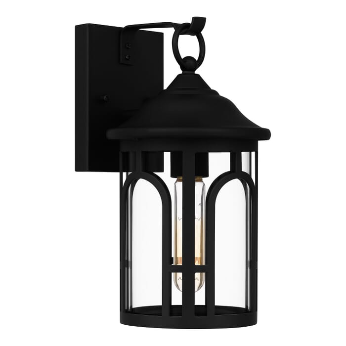 Brampton 1-Light Outdoor Wall Mount in Matte Black Brampton 1-Light Outdoor Wall Mount in Matte Black