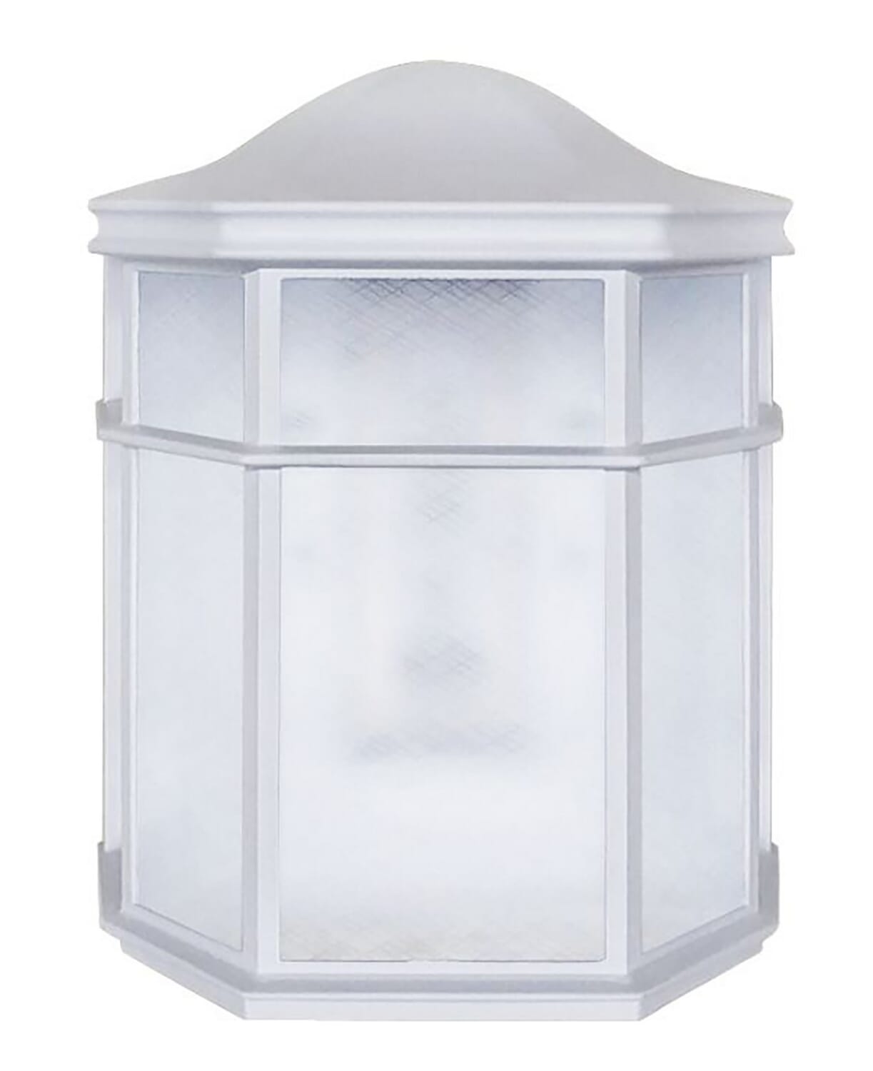 Bristol LED Outdoor Wall Sconce in White