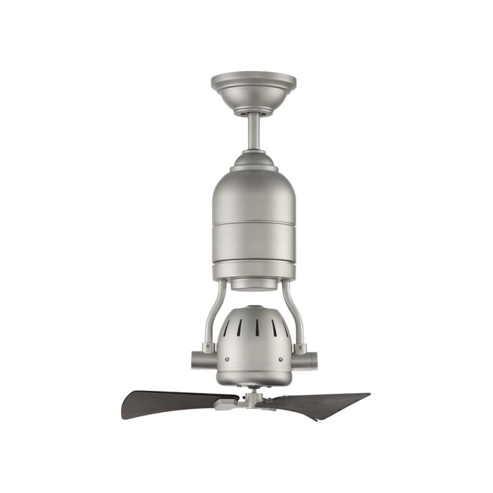 Craftmade Bellows Uno Outdoor Ceiling Fan in Painted Nickel Craftmade Bellows Uno Outdoor Ceiling Fan in Painted Nickel