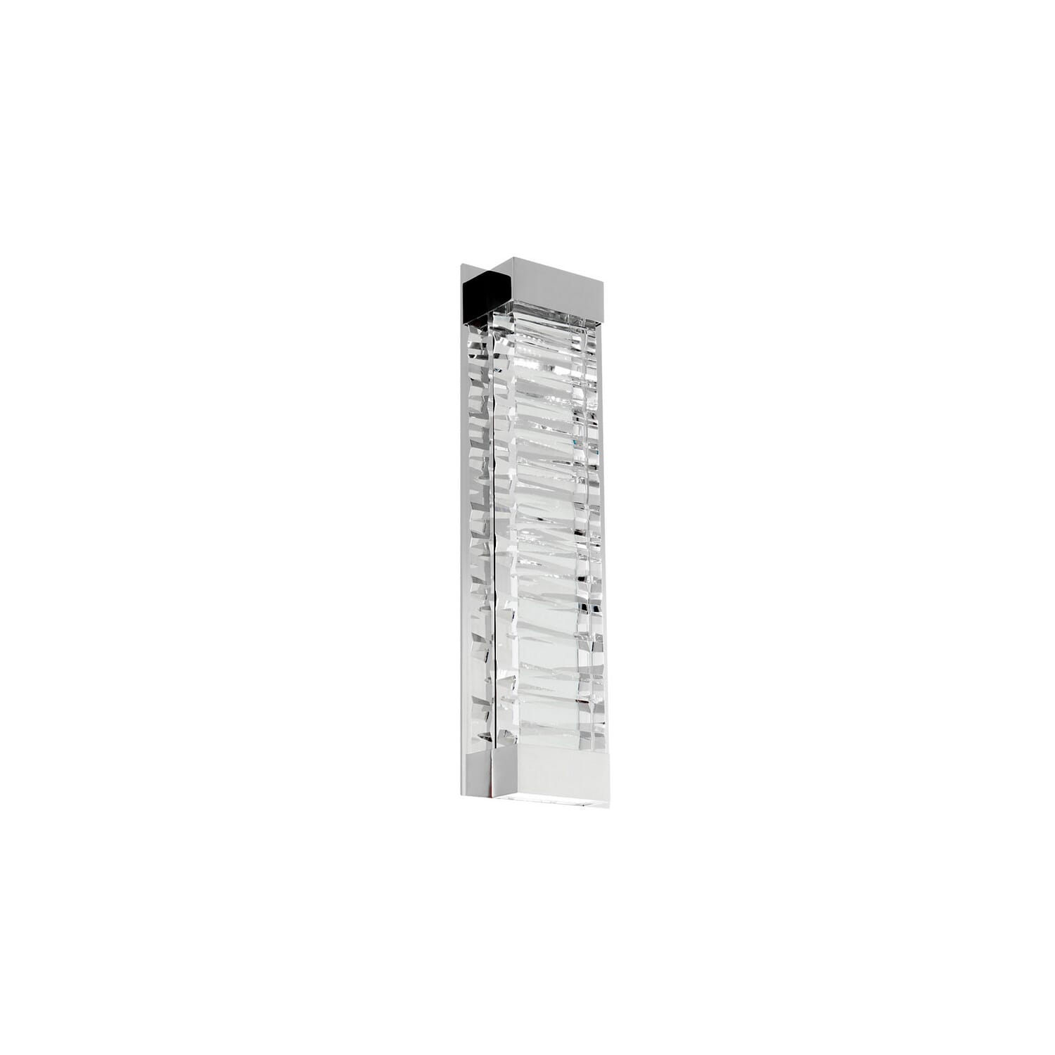 Echelon 1-Light LED Wall Sconce in Polished Nickel