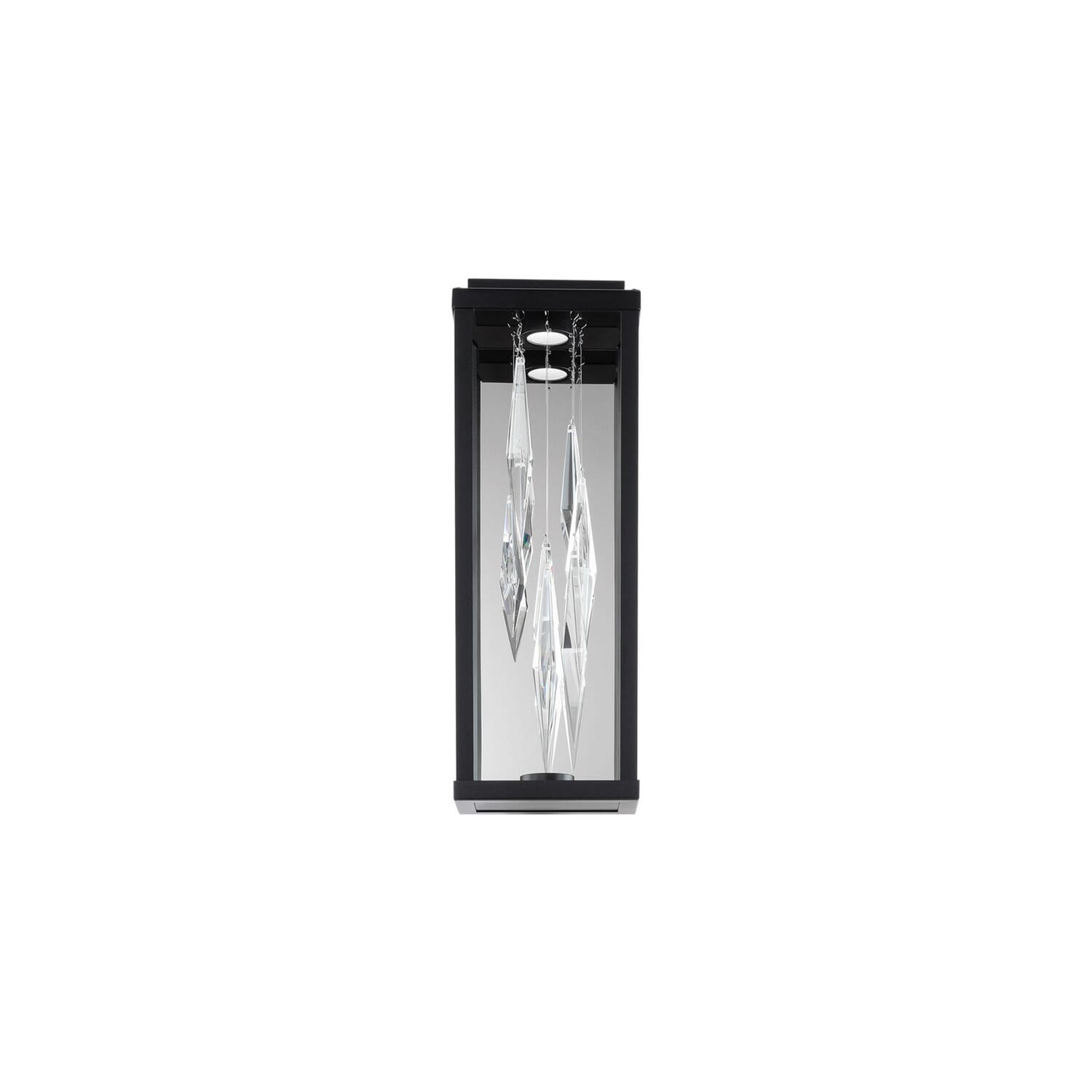 Mirage 1-Light LED Wall Sconce in Black