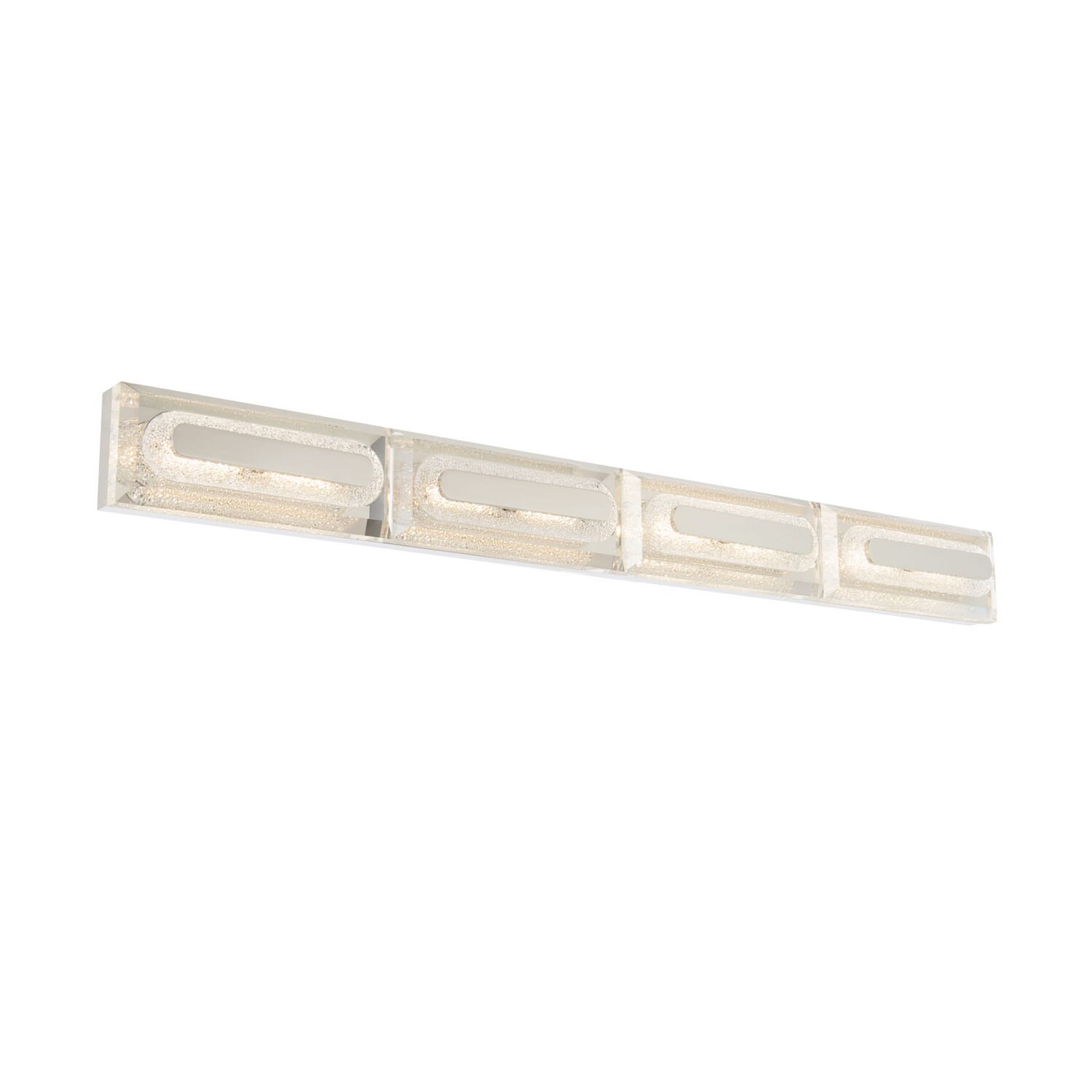 Soiree 1-Light LED Bathroom Vanity Light in Polished Nickel