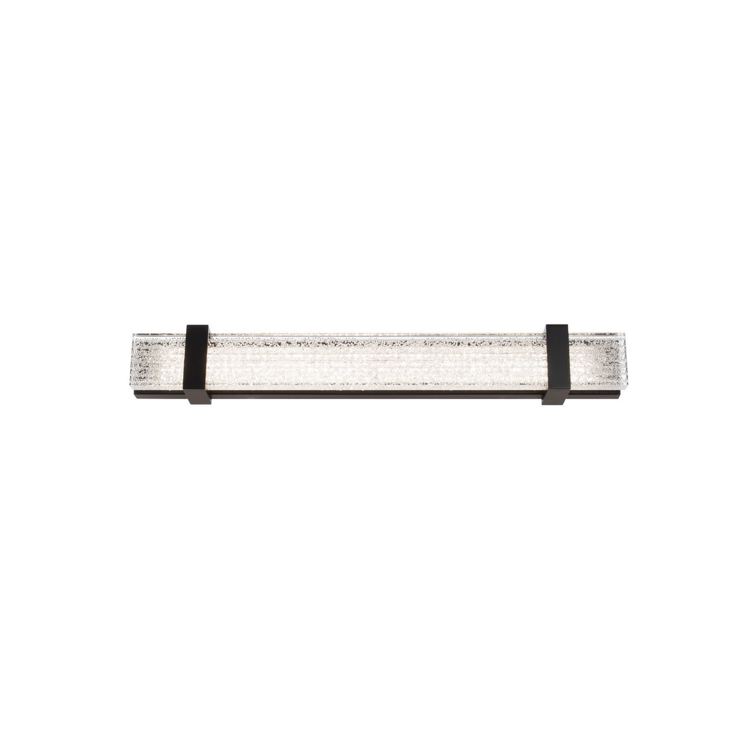 Verandah 1-Light LED Bathroom Vanity Light in Black