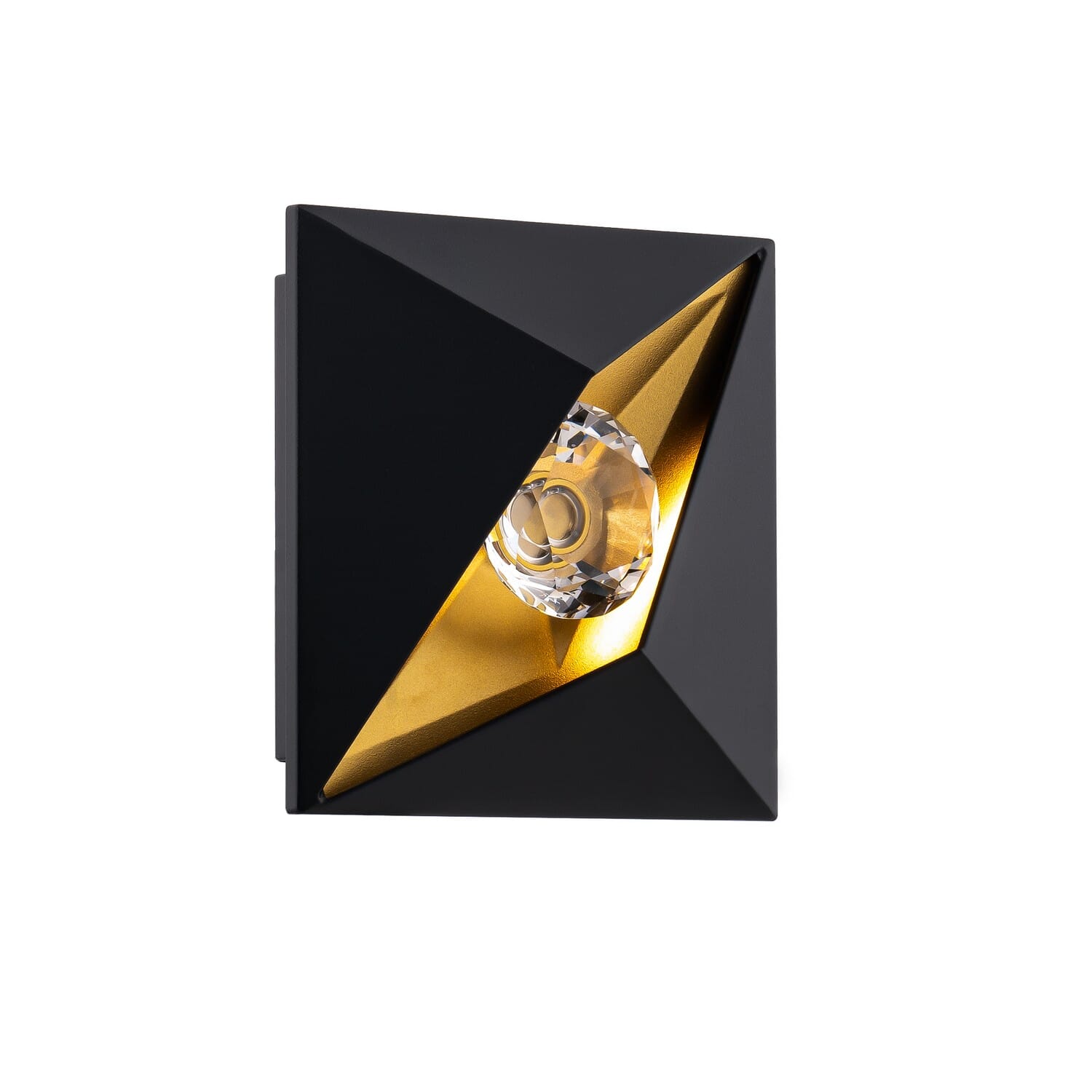 Mythical LED Outdoor Wall Sconce in Black