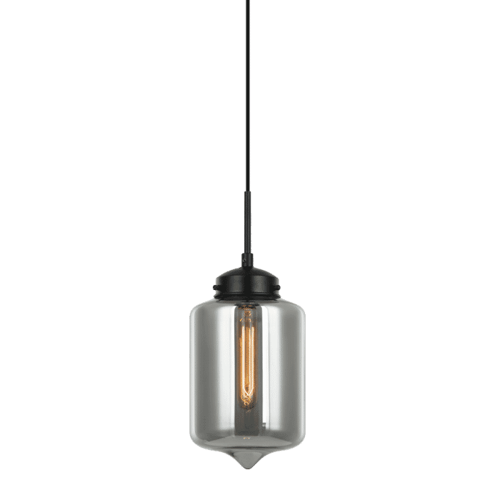 Matteo Irresistible Organic Charm 1-Light Pendant Light In Smoke Matteo Irresistible Organic Charm 1-Light Pendant Light In Smoke