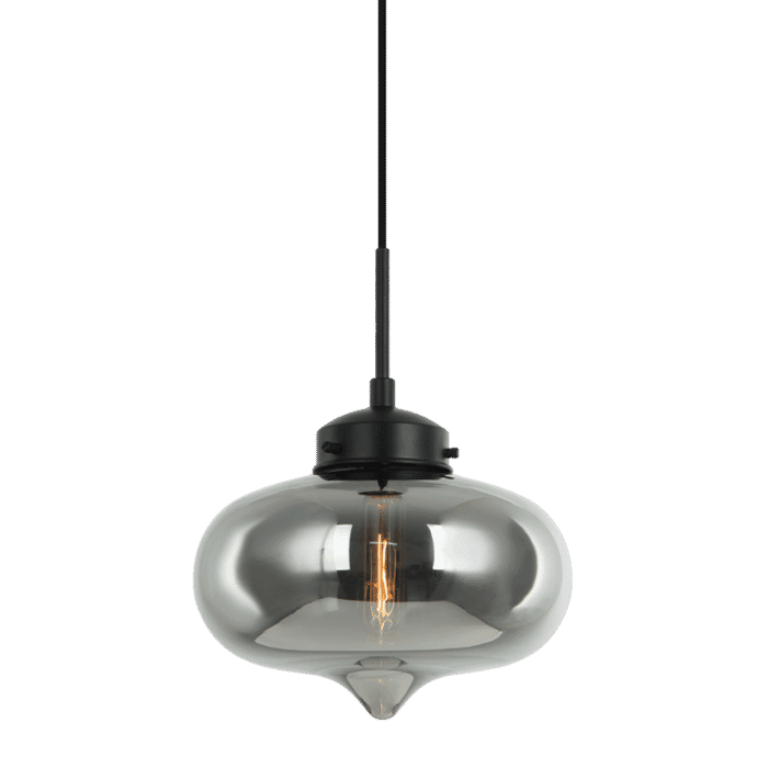 Matteo Irresistible Organic Charm 1-Light Pendant Light In Smoke Matteo Irresistible Organic Charm 1-Light Pendant Light In Smoke