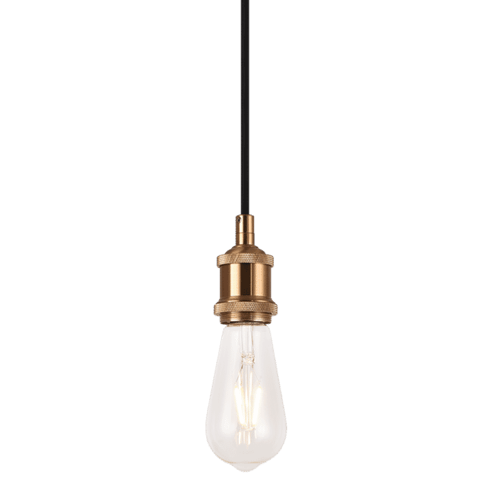 Matteo Bulstrode'S Workshop 1-Light Pendant Light In Aged Gold Brass Matteo Bulstrode'S Workshop 1-Light Pendant Light In Aged Gold Brass