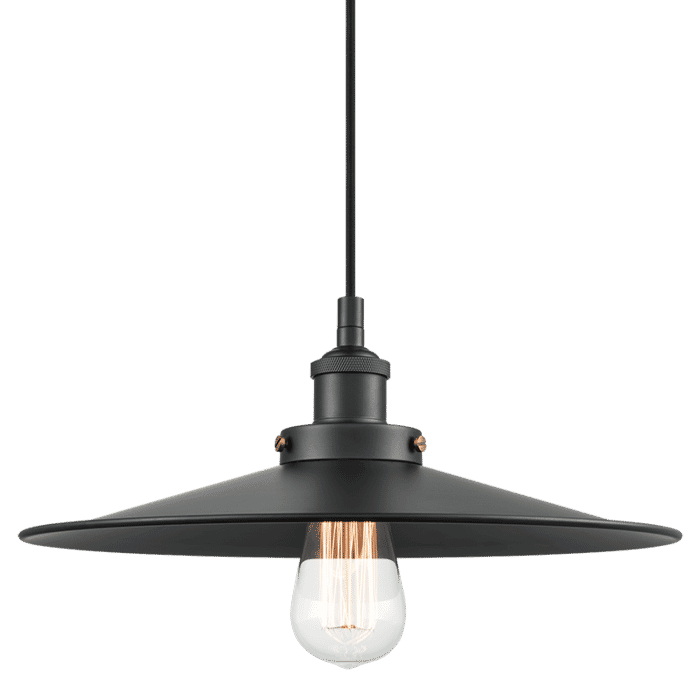 Matteo Bulstrode'S Workshop 1-Light Pendant Light In Black Matteo Bulstrode'S Workshop 1-Light Pendant Light In Black