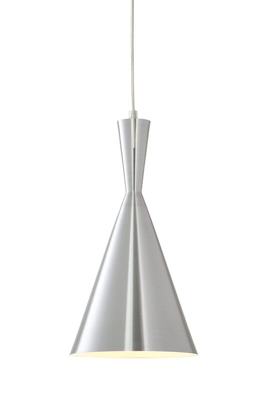 Brushed Nickel One Light Pendant from the Mulinare Collections ...