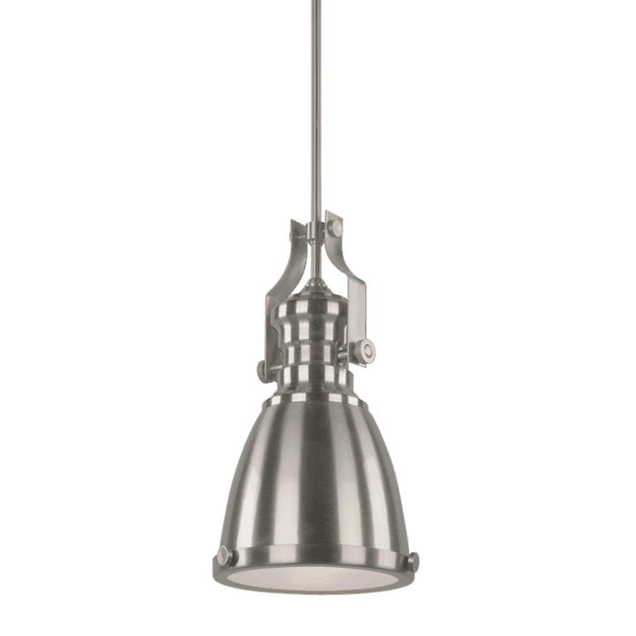 Matteo Cresswell Series 1-Light Pendant Light In Brushed Nickel Matteo Cresswell Series 1-Light Pendant Light In Brushed Nickel