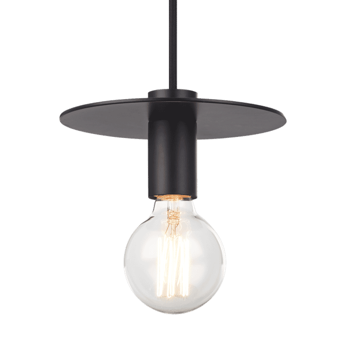 Matteo Kasa 1-Light Pendant Light In Black Matteo Kasa 1-Light Pendant Light In Black