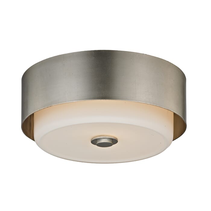 Troy Allure 2-Light Ceiling Light in Silver Leaf Troy Allure 2-Light Ceiling Light in Silver Leaf