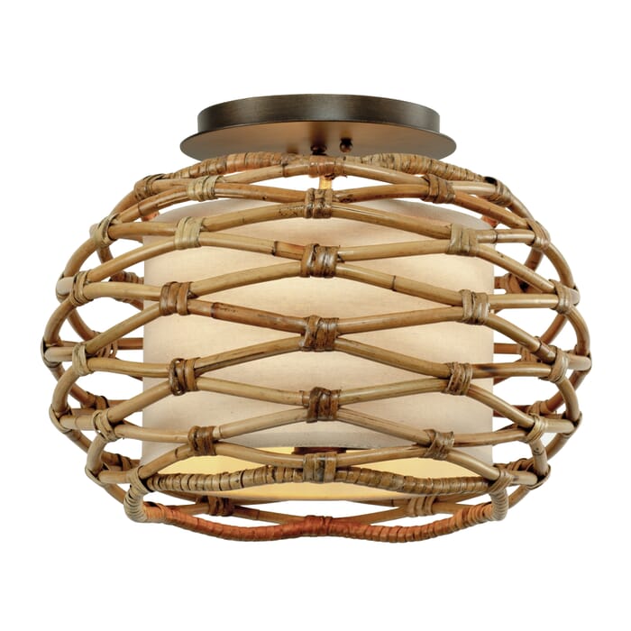 Troy Balboa 3-Light Ceiling Light in Bronze Troy Balboa 3-Light Ceiling Light in Bronze