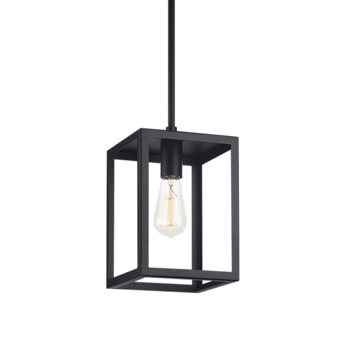 Matteo Flare 1-Light Pendant Light In Black Matteo Flare 1-Light Pendant Light In Black