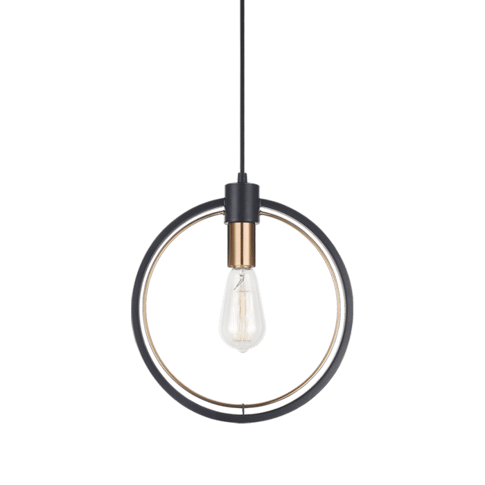 Matteo Odyssey 1-Light Pendant Light In Black Matteo Odyssey 1-Light Pendant Light In Black