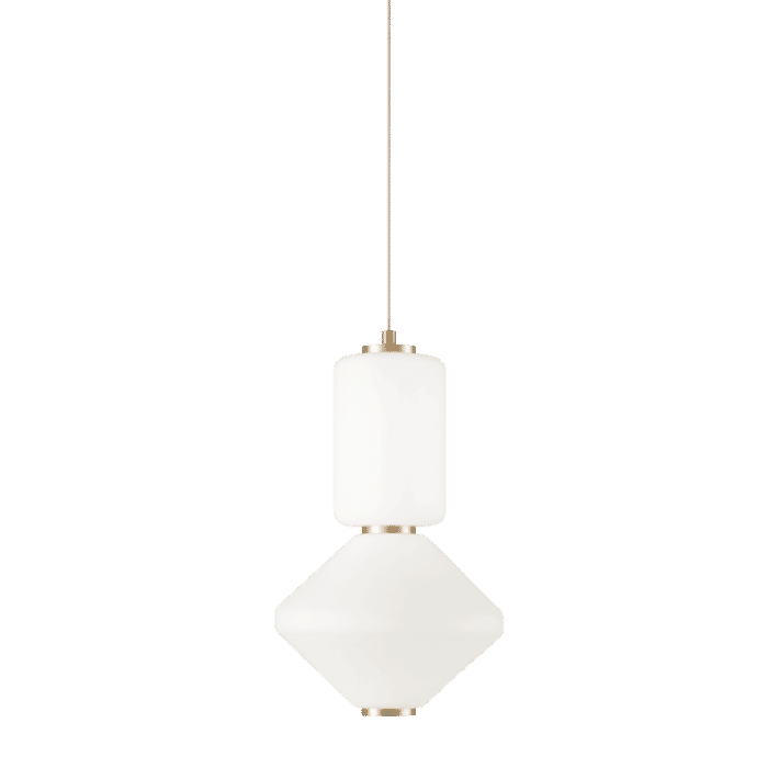 Matteo Dango 1-Light Pendant Light In Oxidized Gold Matteo Dango 1-Light Pendant Light In Oxidized Gold