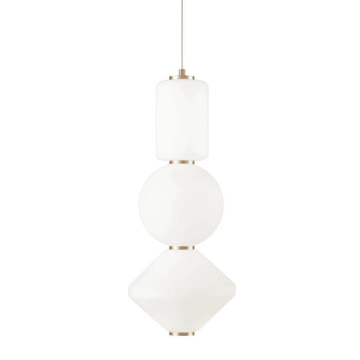 Matteo Dango 1-Light Pendant Light In Oxidized Gold Matteo Dango 1-Light Pendant Light In Oxidized Gold