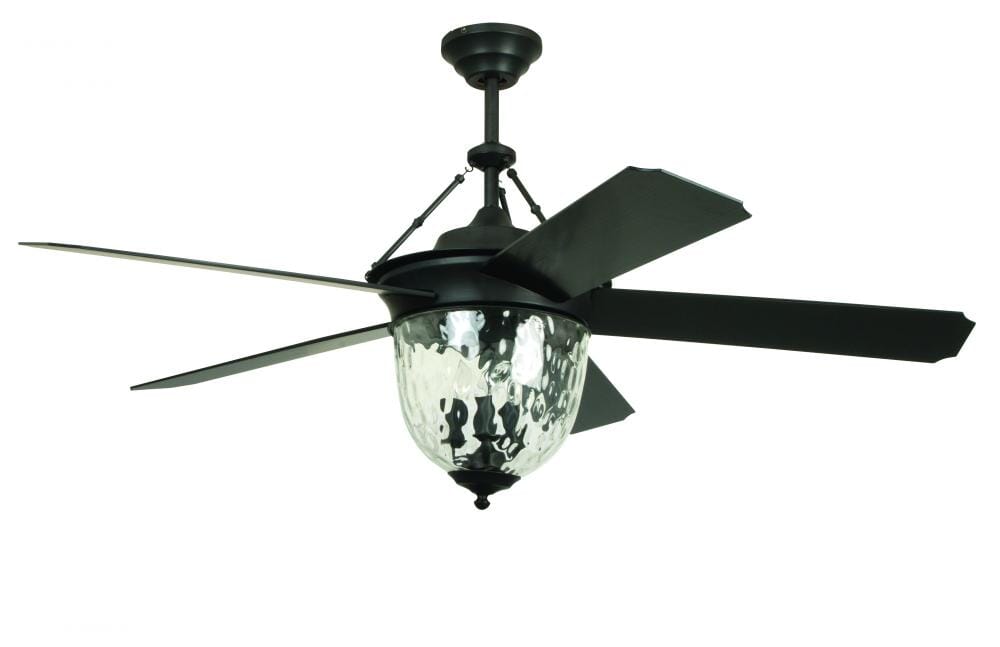 52" Cavalier Ceiling Fan in Aged Bronze Brushed