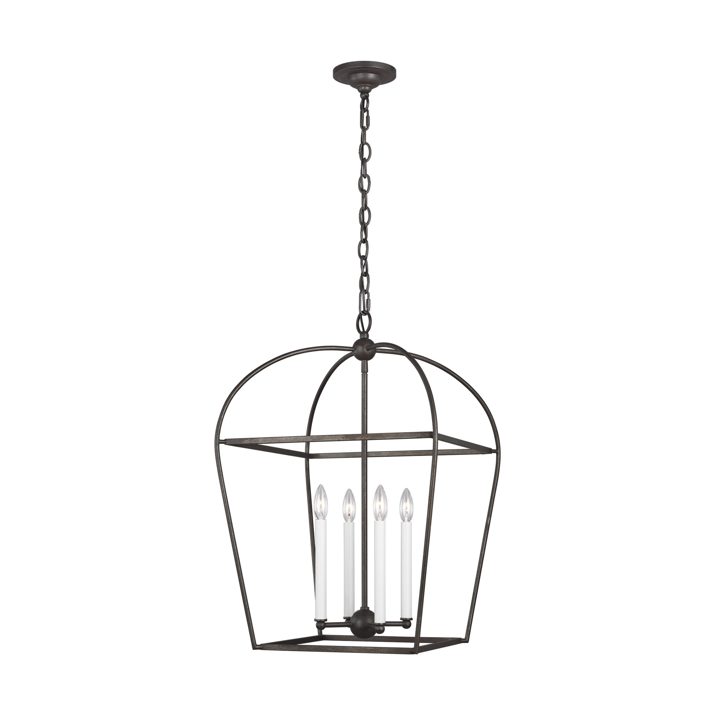 Generation Lighting Stonington 4-Light Chandelier in Smith Steel by Chapman & Myers