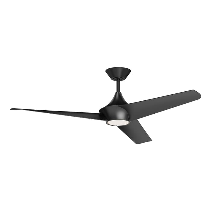 Emiko 56" 3-blade Ceiling Fan in Matte Black Emiko 56" 3-blade Ceiling Fan in Matte Black